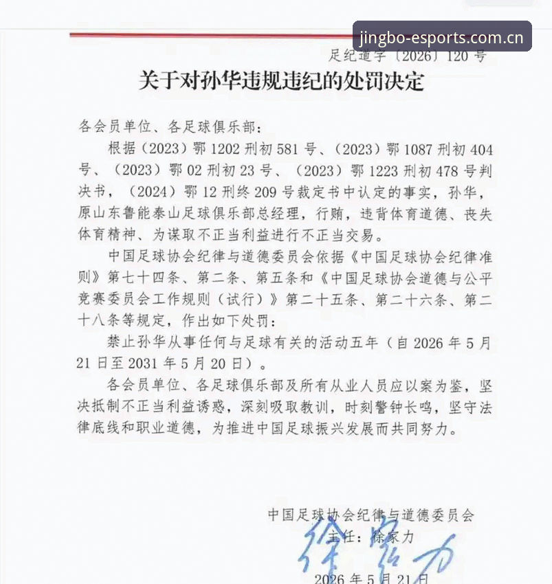 竞博电竞平台导航最新版 中国足坛反腐风暴升级:从第三批禁足名单看行业净化必备知识